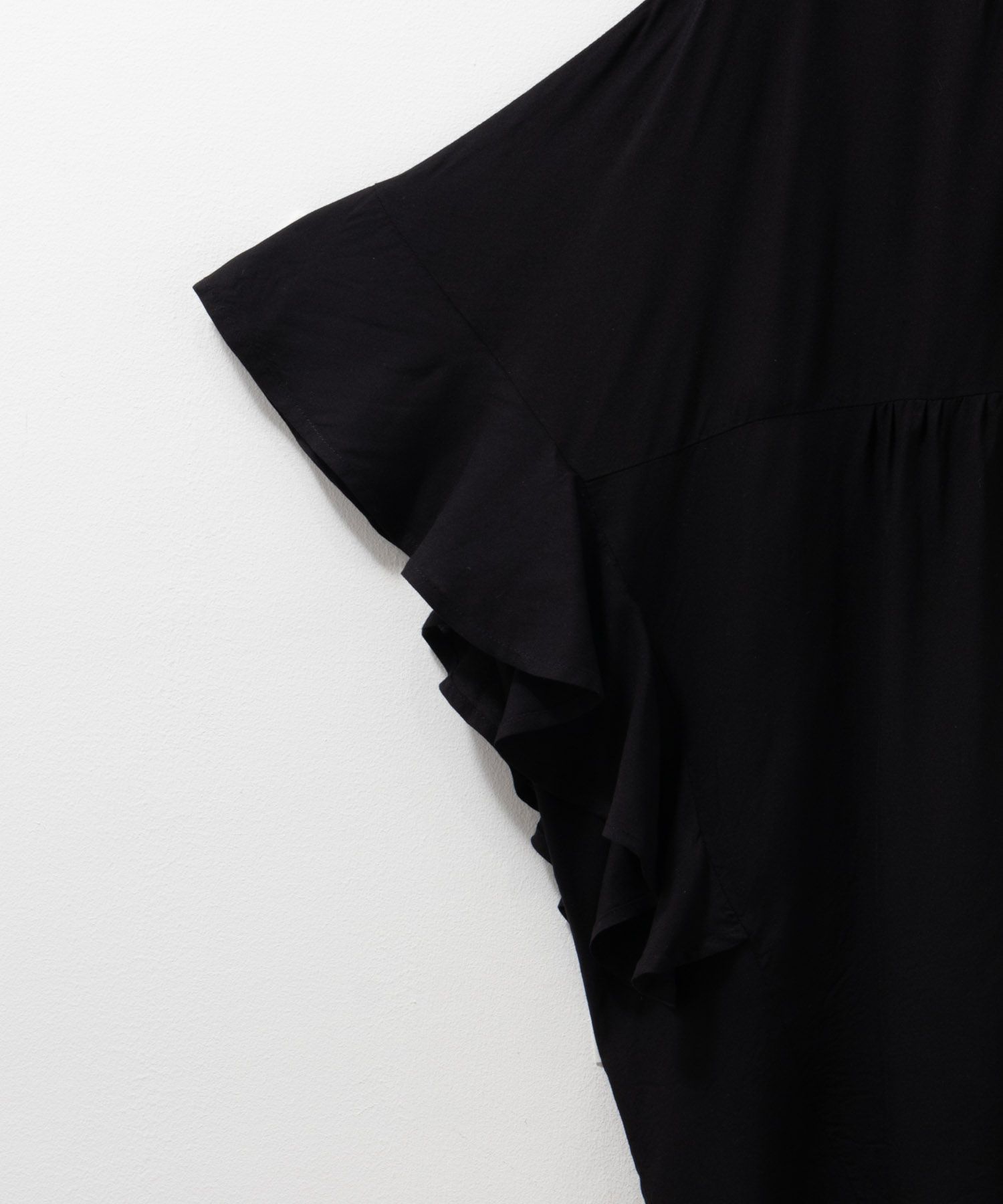 Howdy Marie インドファブリック 袖フリルシャツ レディース商品画像-27