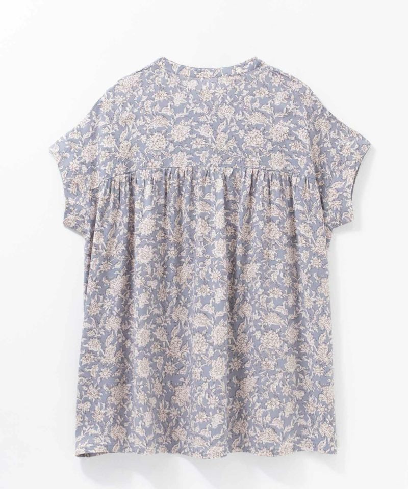 Howdy Marie インドファブリック 切替スキッパーシャツ レディース商品画像-25