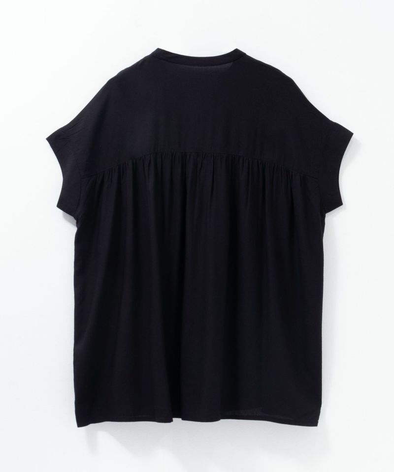 Howdy Marie インドファブリック 切替スキッパーシャツ レディース商品画像-27