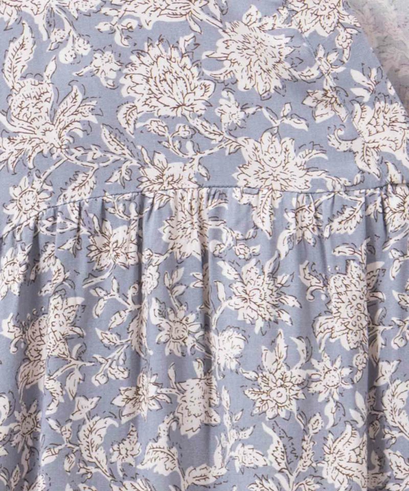 Howdy Marie インドファブリック 切替スキッパーシャツ レディース商品画像-31