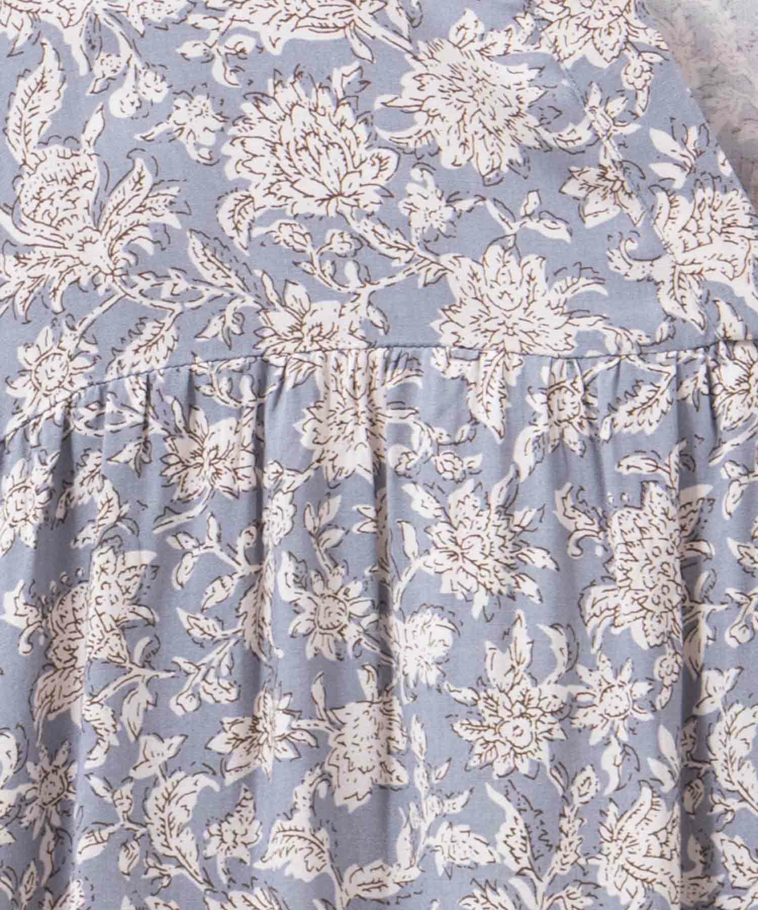 Howdy Marie  インドファブリック 切替スキッパーシャツ レディース商品画像-31