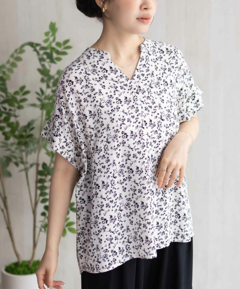 Howdy Marie  インドファブリック スキッパーシャツ レディース商品画像-5