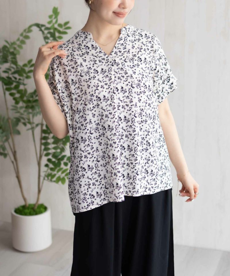 Howdy Marie  インドファブリック スキッパーシャツ レディース商品画像-6