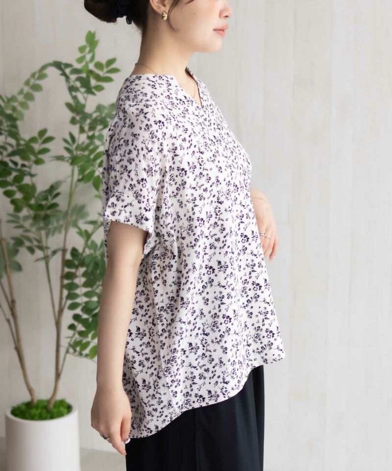 Howdy Marie  インドファブリック スキッパーシャツ レディース商品画像-9