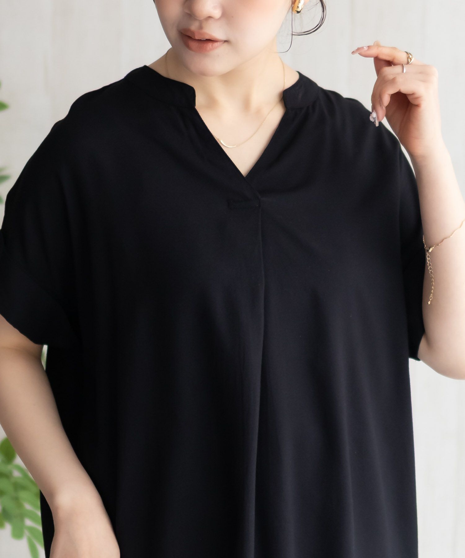 Howdy Marie  インドファブリック スキッパーシャツ レディース商品画像-13