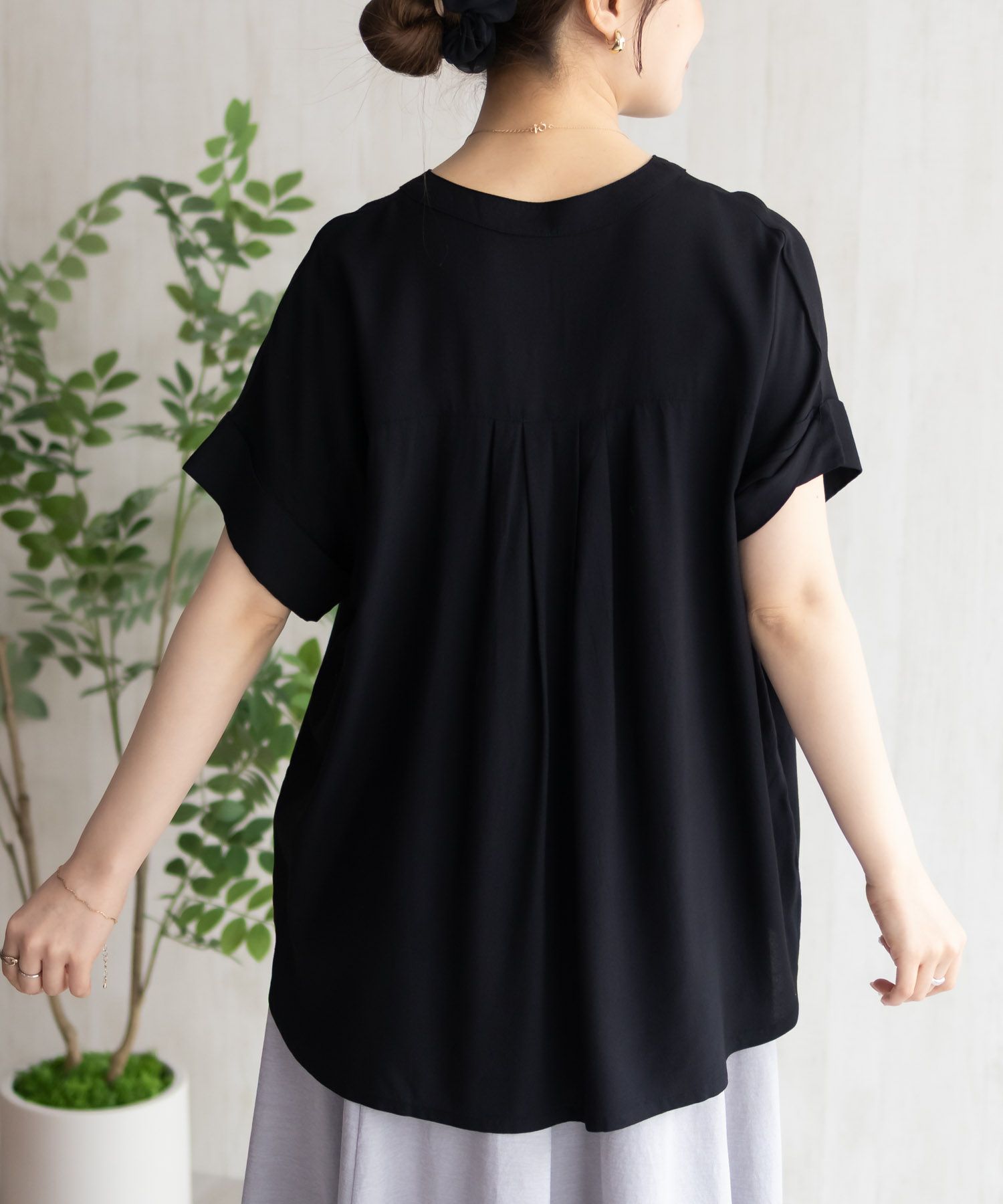 Howdy Marie  インドファブリック スキッパーシャツ レディース商品画像-14