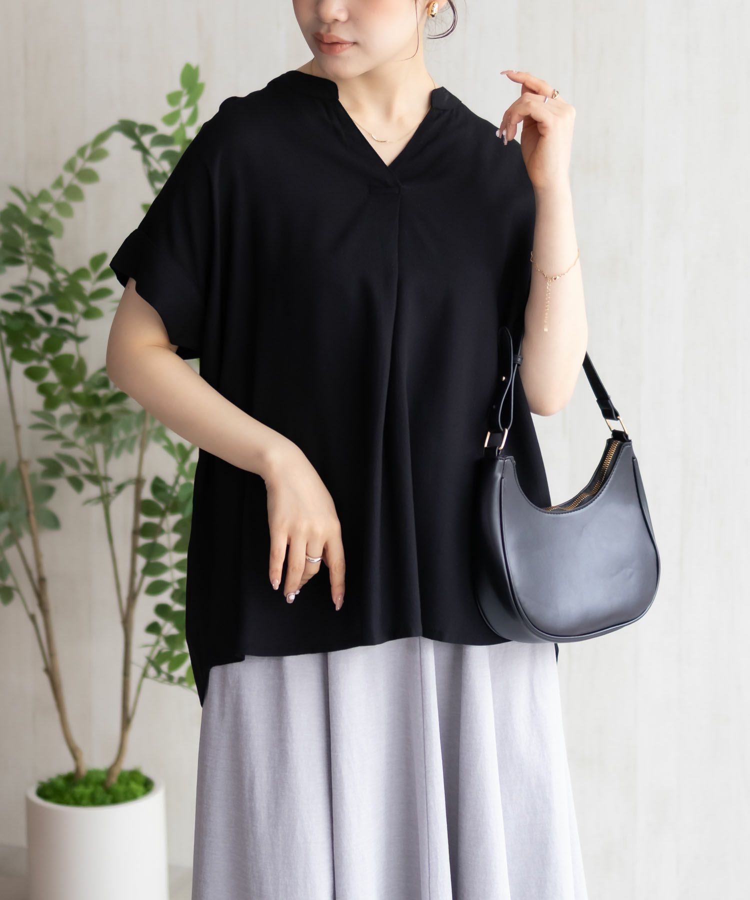 Howdy Marie  インドファブリック スキッパーシャツ レディース商品画像-15