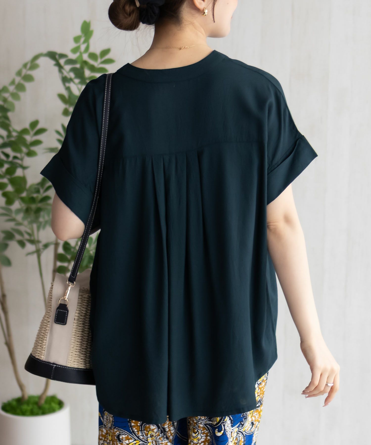 Howdy Marie  インドファブリック スキッパーシャツ レディース商品画像-19