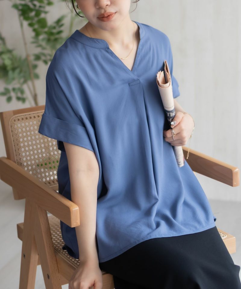 Howdy Marie  インドファブリック スキッパーシャツ レディース商品画像-25