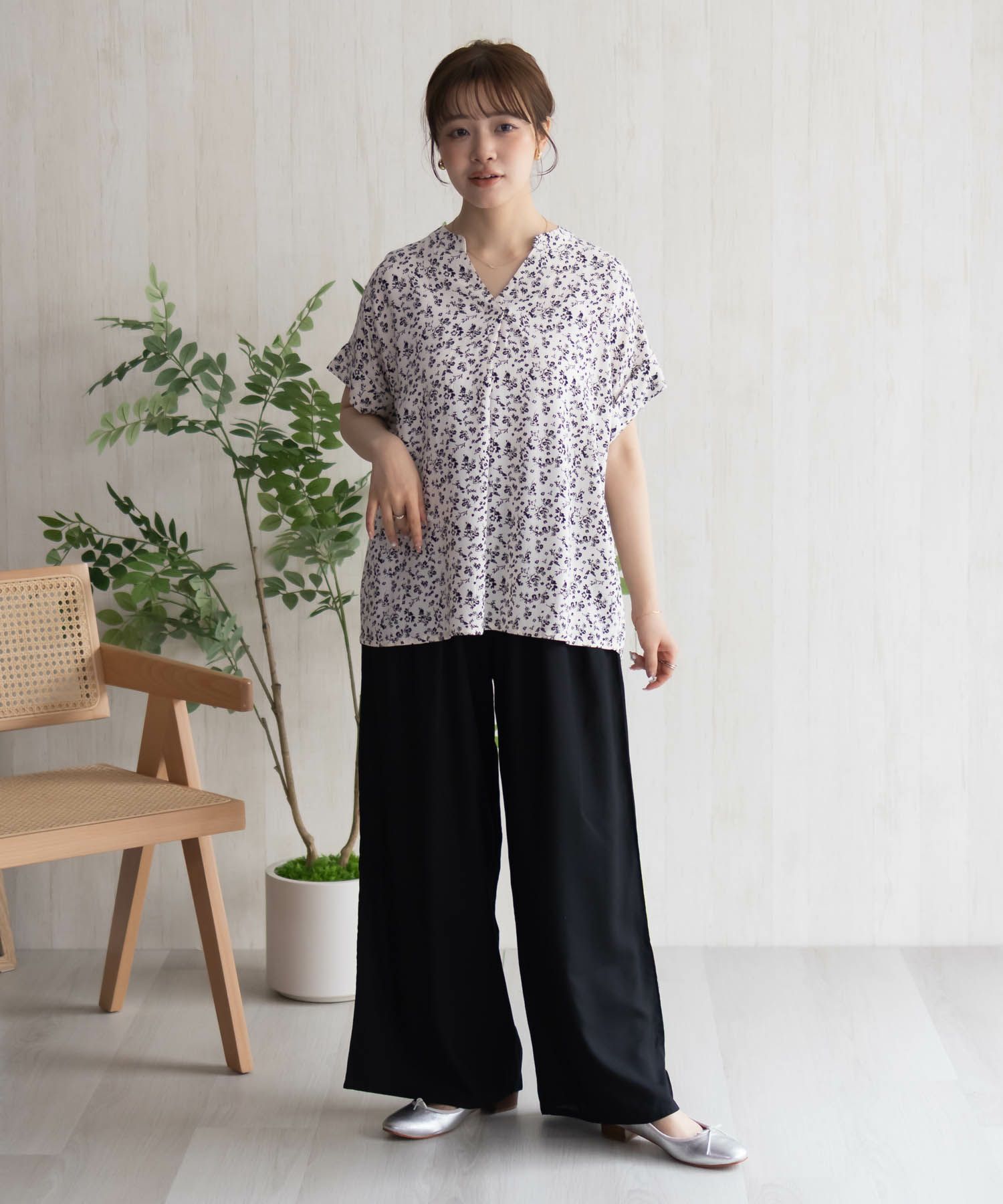 Howdy Marie インドファブリック スキッパーシャツ レディース商品画像-37