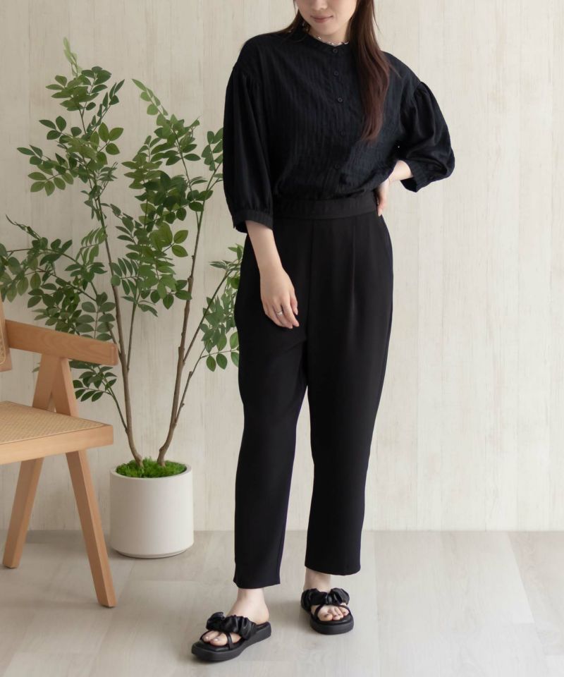 HusHusH バンドカラー7分袖ブラウス レディース商品画像-10