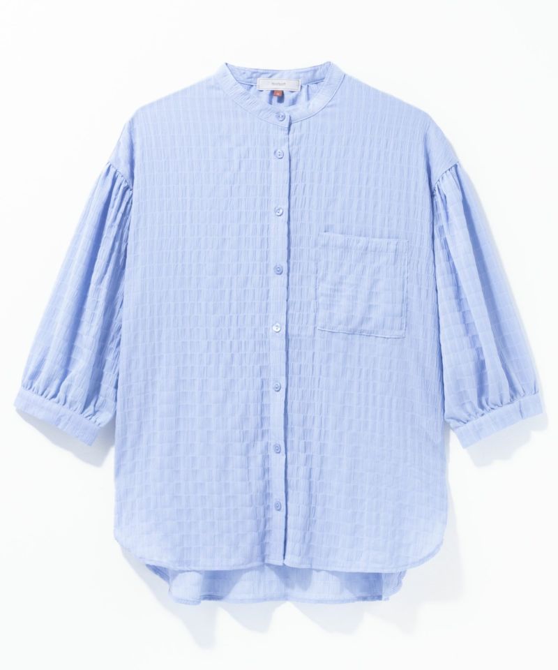 HusHusH バンドカラー7分袖ブラウス レディース商品画像-25