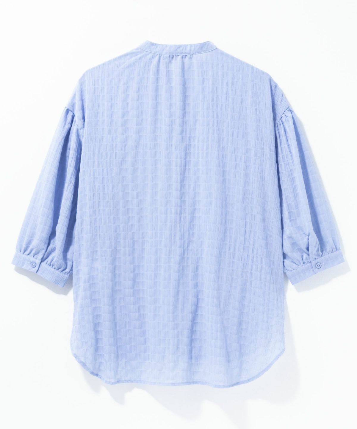 HusHusH バンドカラー7分袖ブラウス レディース