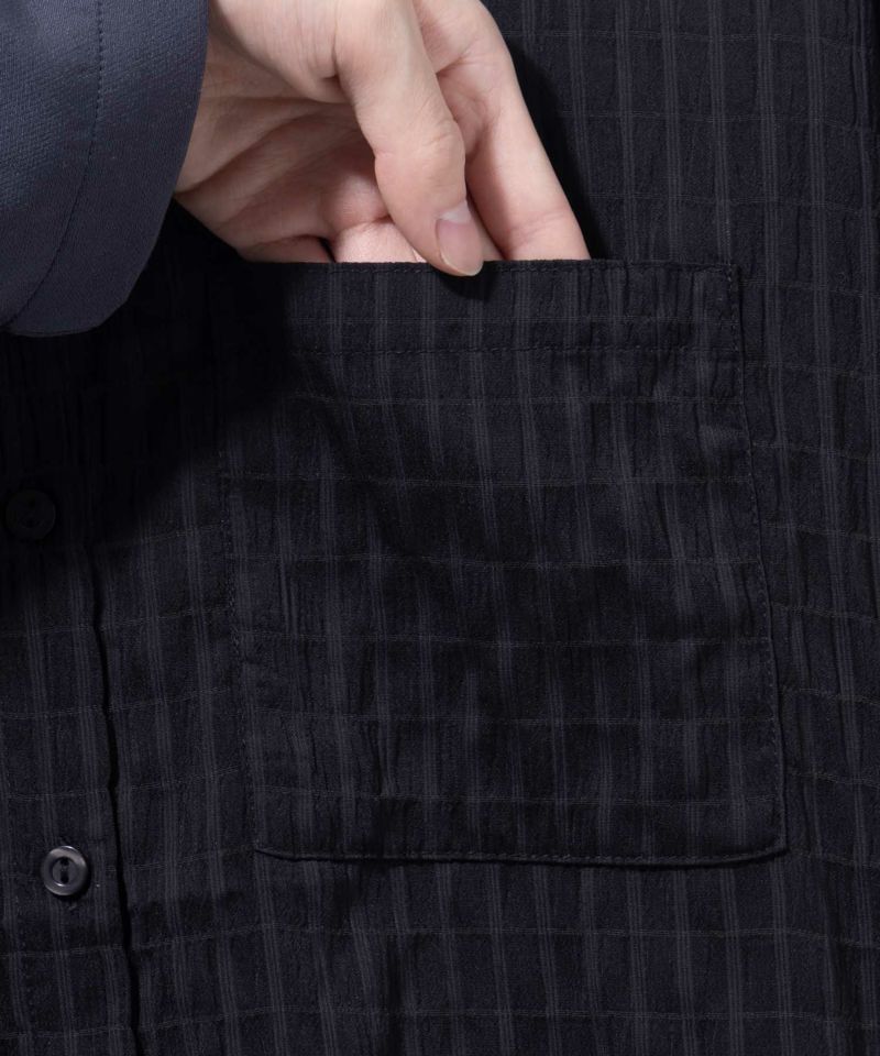 HusHusH バンドカラー7分袖ブラウス レディース商品画像-27