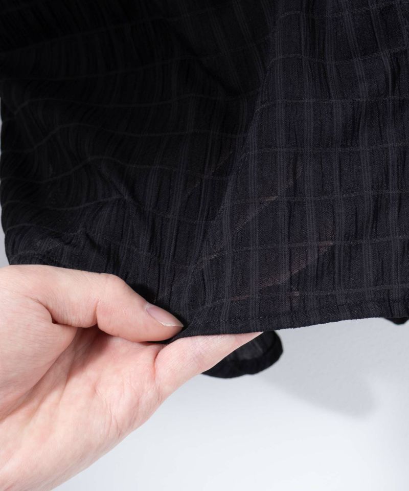 HusHusH バンドカラー7分袖ブラウス レディース商品画像-30