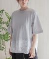HusHusH  布帛切替Tシャツ レディース メール便 対応商品商品サムネイル-4