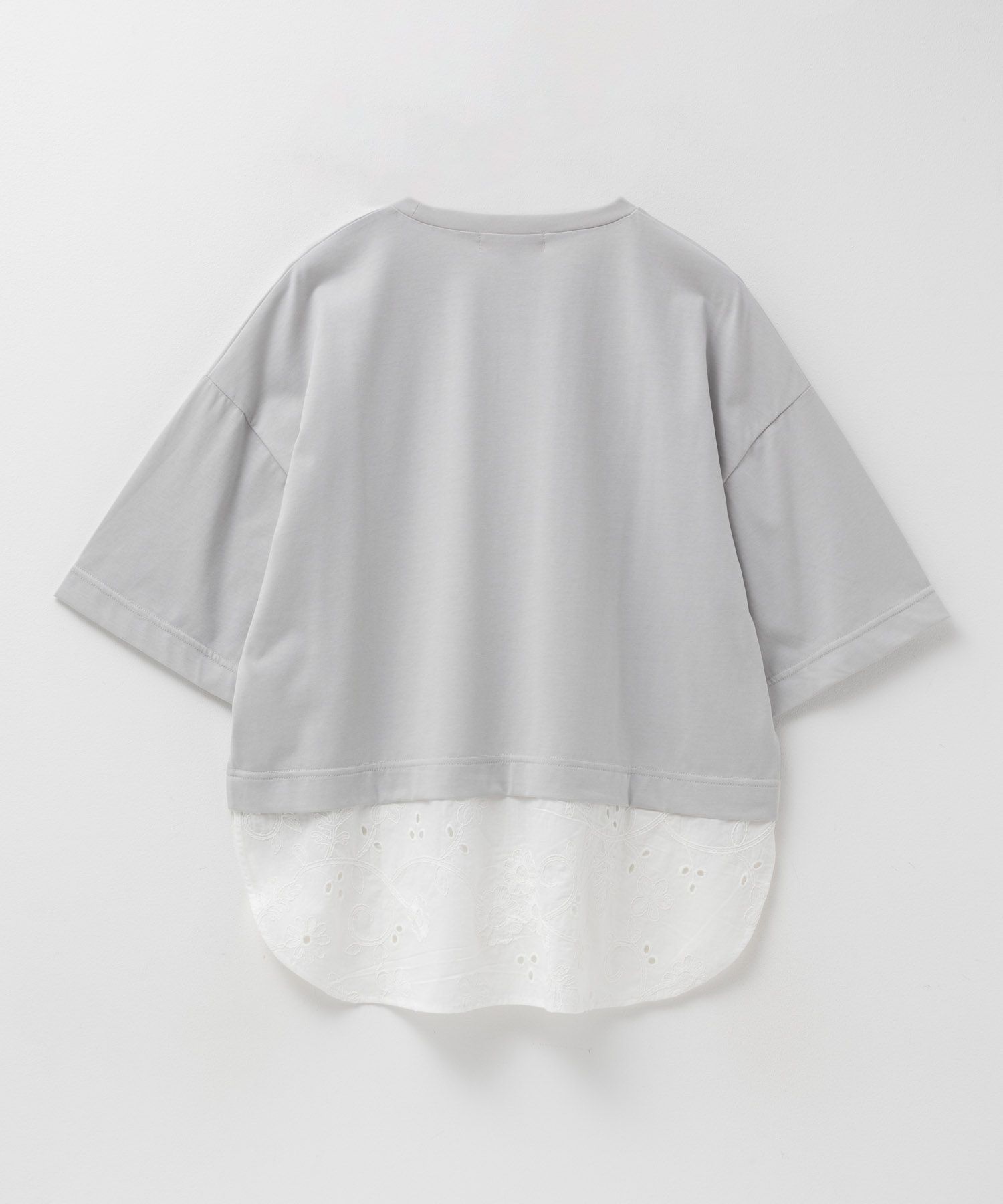 HusHusH  布帛切替Tシャツ レディース メール便 対応商品商品画像-22