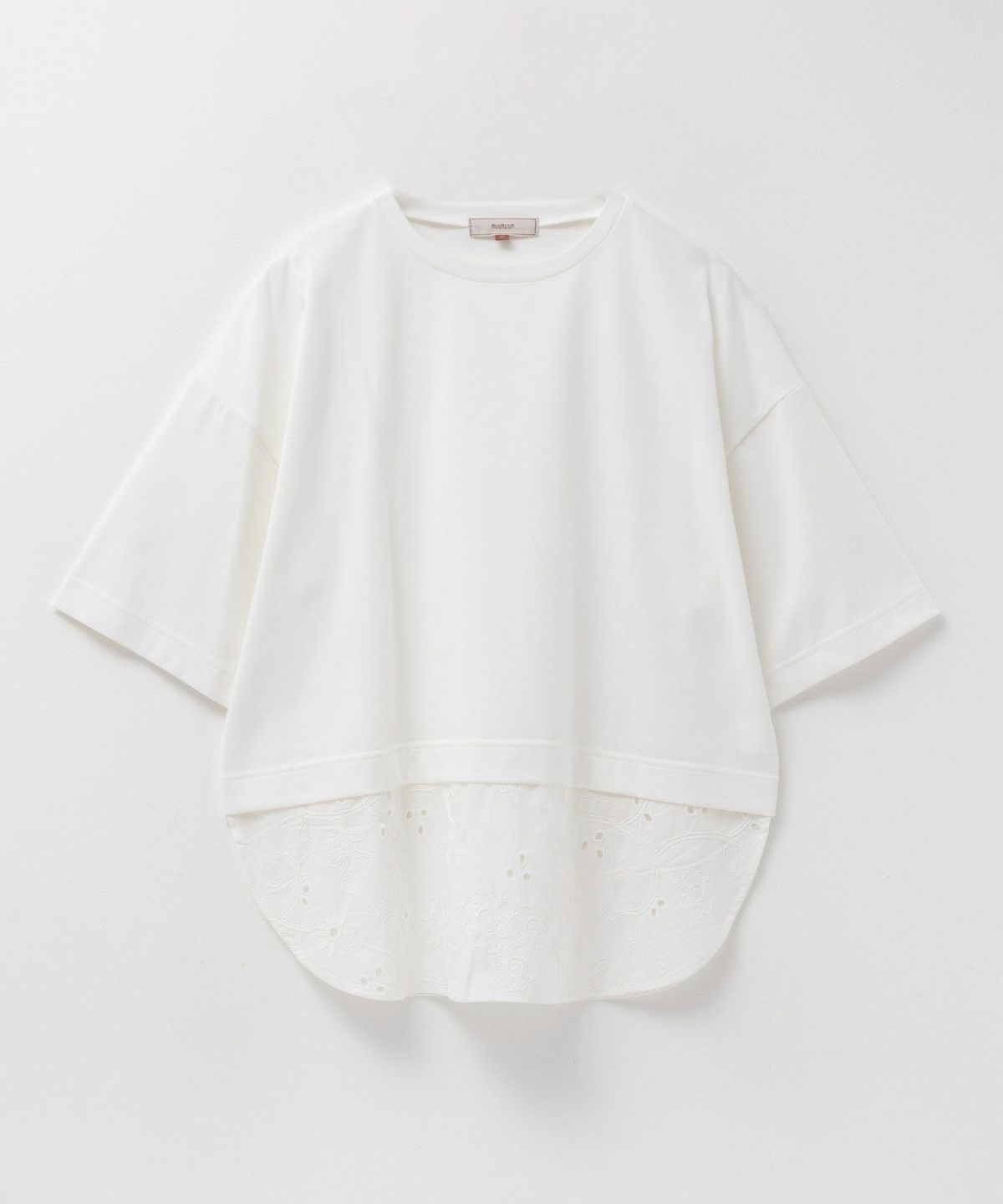 HusHusH 布帛切替Tシャツ レディース ネコポス 対応商品