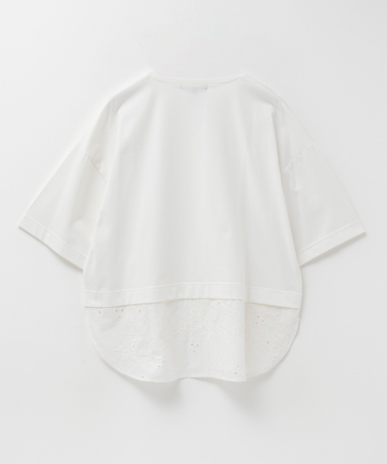 HusHusH  布帛切替Tシャツ レディース メール便 対応商品商品画像-24