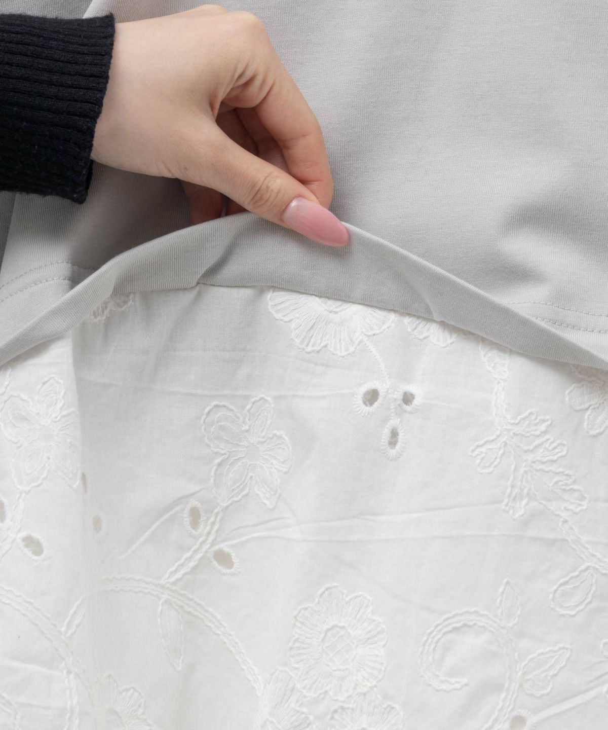 HusHusH 布帛切替Tシャツ レディース ネコポス 対応商品