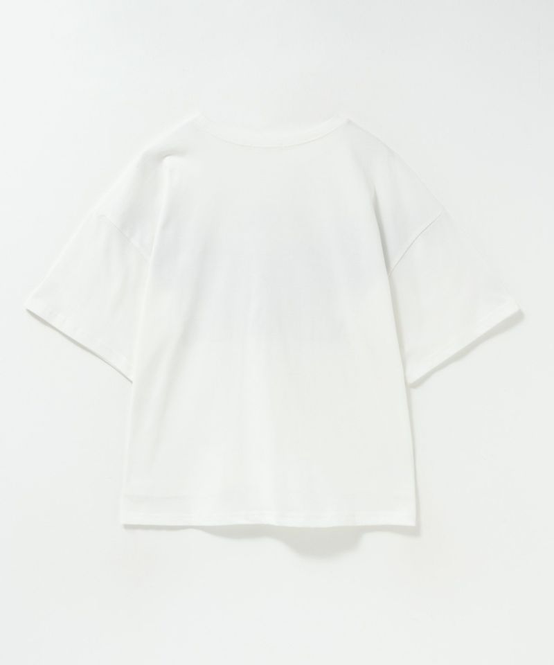 nAvy レース使いプリントTシャツ レディース メール便 対応商品商品画像-20