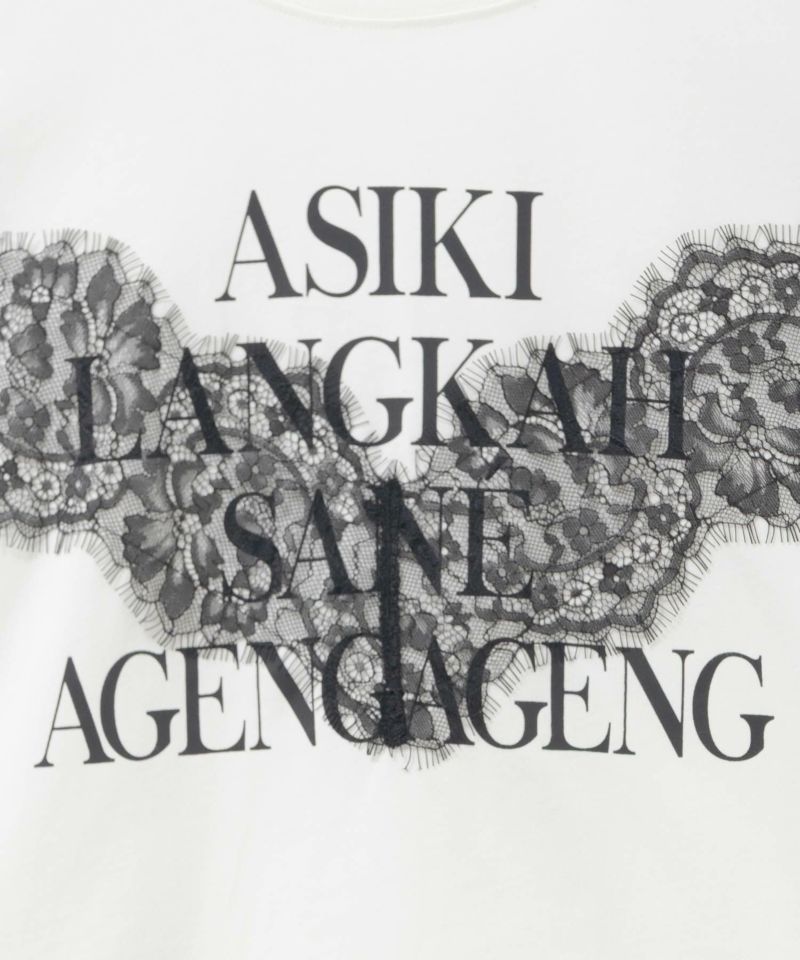 nAvy レース使いプリントTシャツ レディース メール便 対応商品商品画像-24