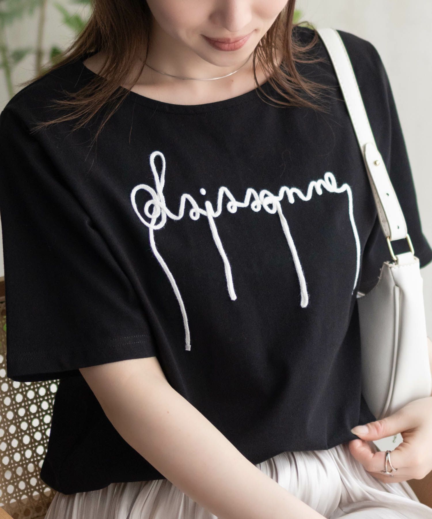 Howdy Marie  コードロゴTシャツ レディース メール便 対応商品商品画像-6