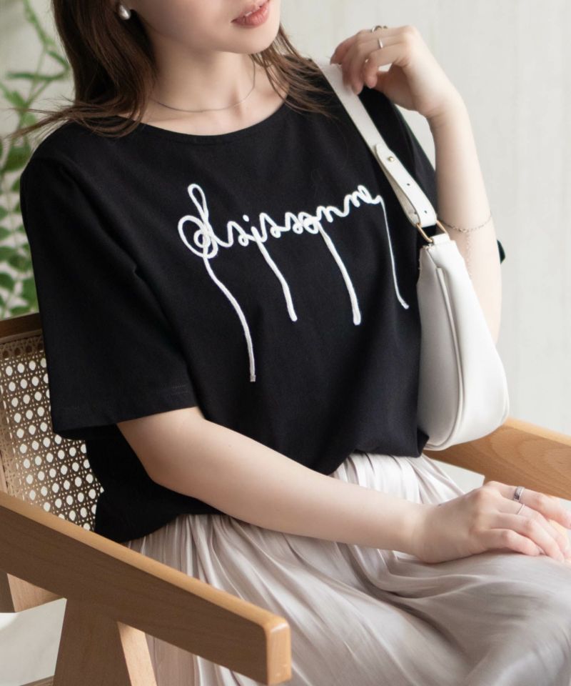 Howdy Marie コードロゴTシャツ レディース メール便 対応商品商品画像-7