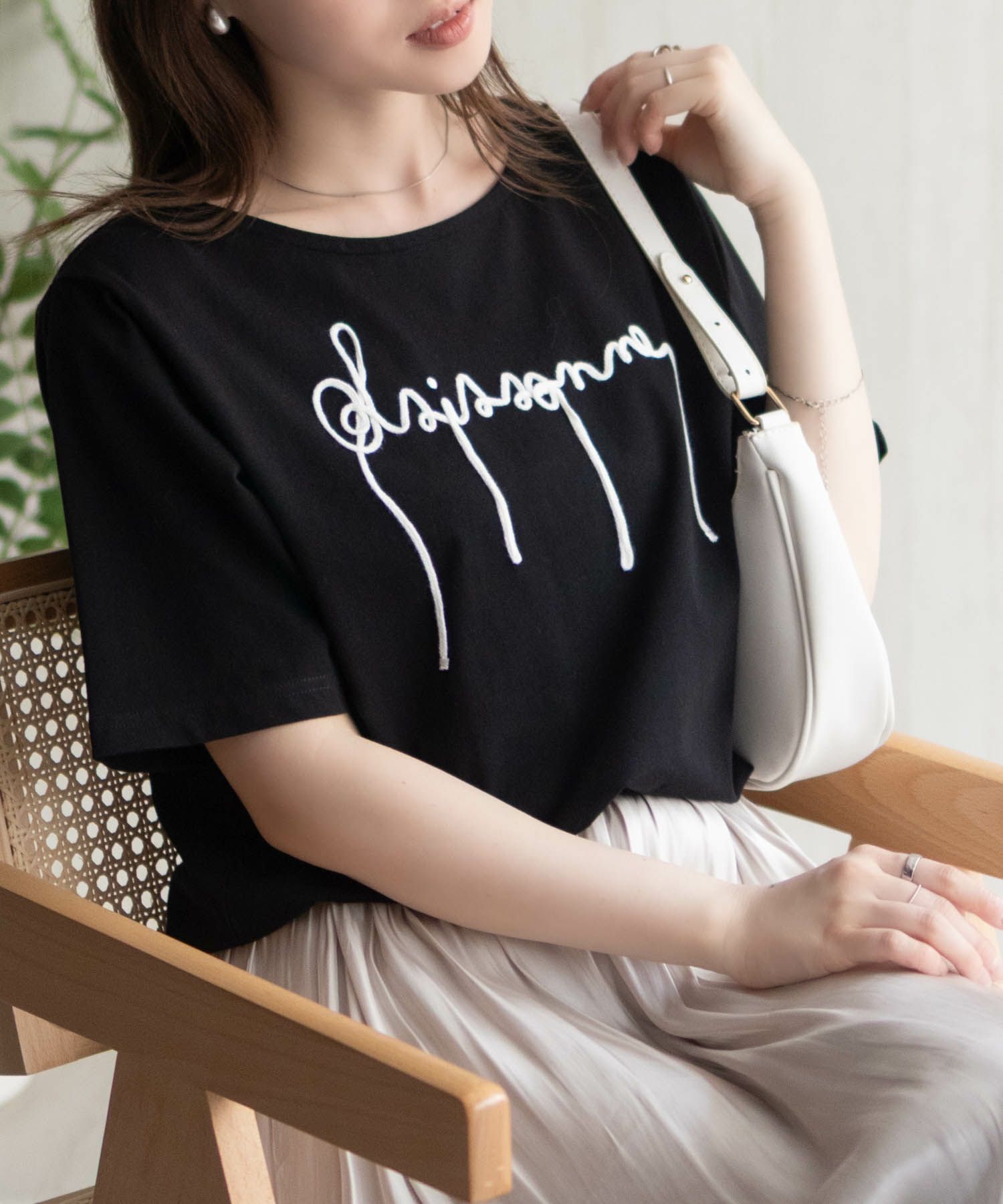 Howdy Marie コードロゴTシャツ レディース メール便 対応商品商品画像-7