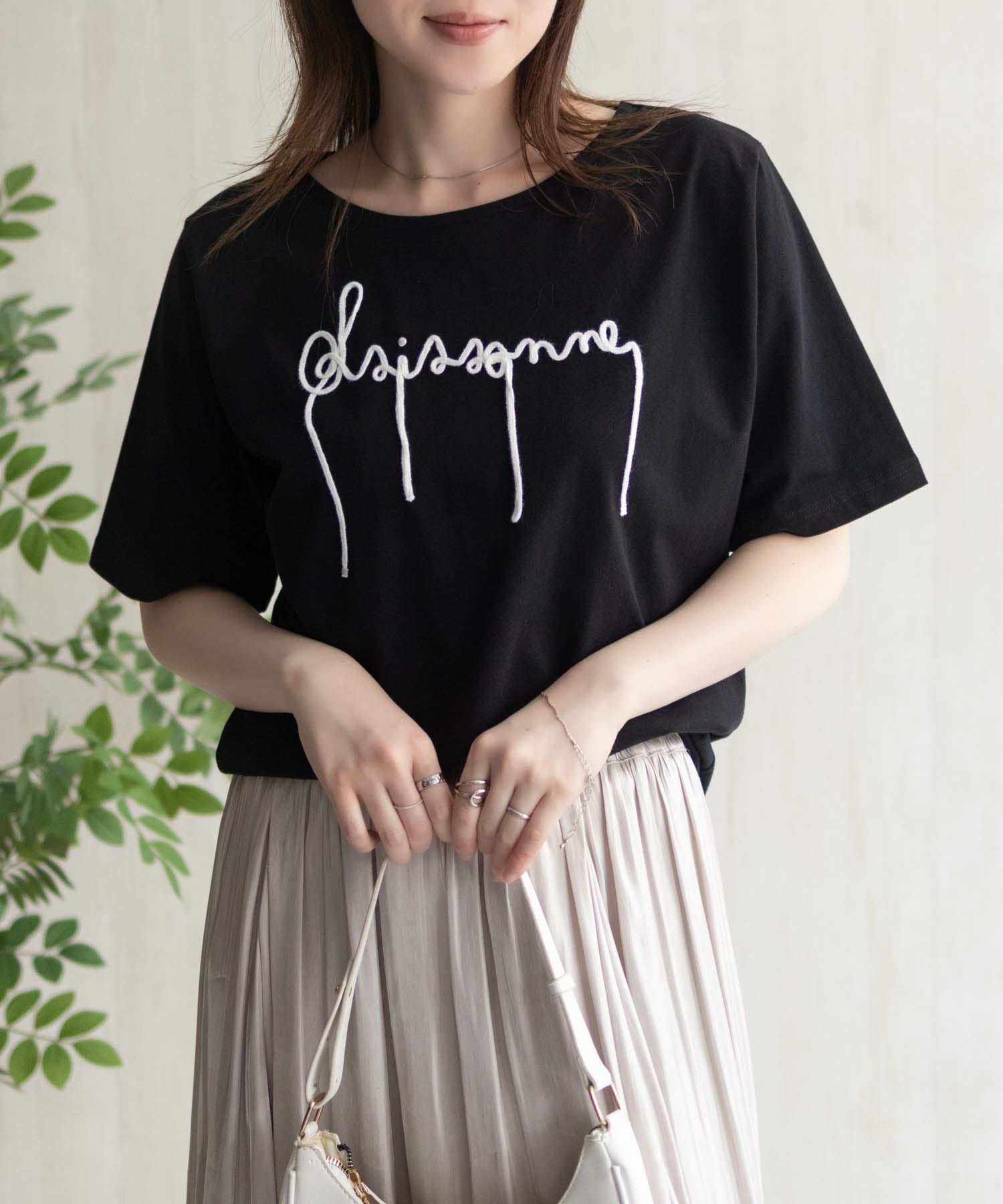 Howdy Marie  コードロゴTシャツ レディース メール便 対応商品商品画像-8