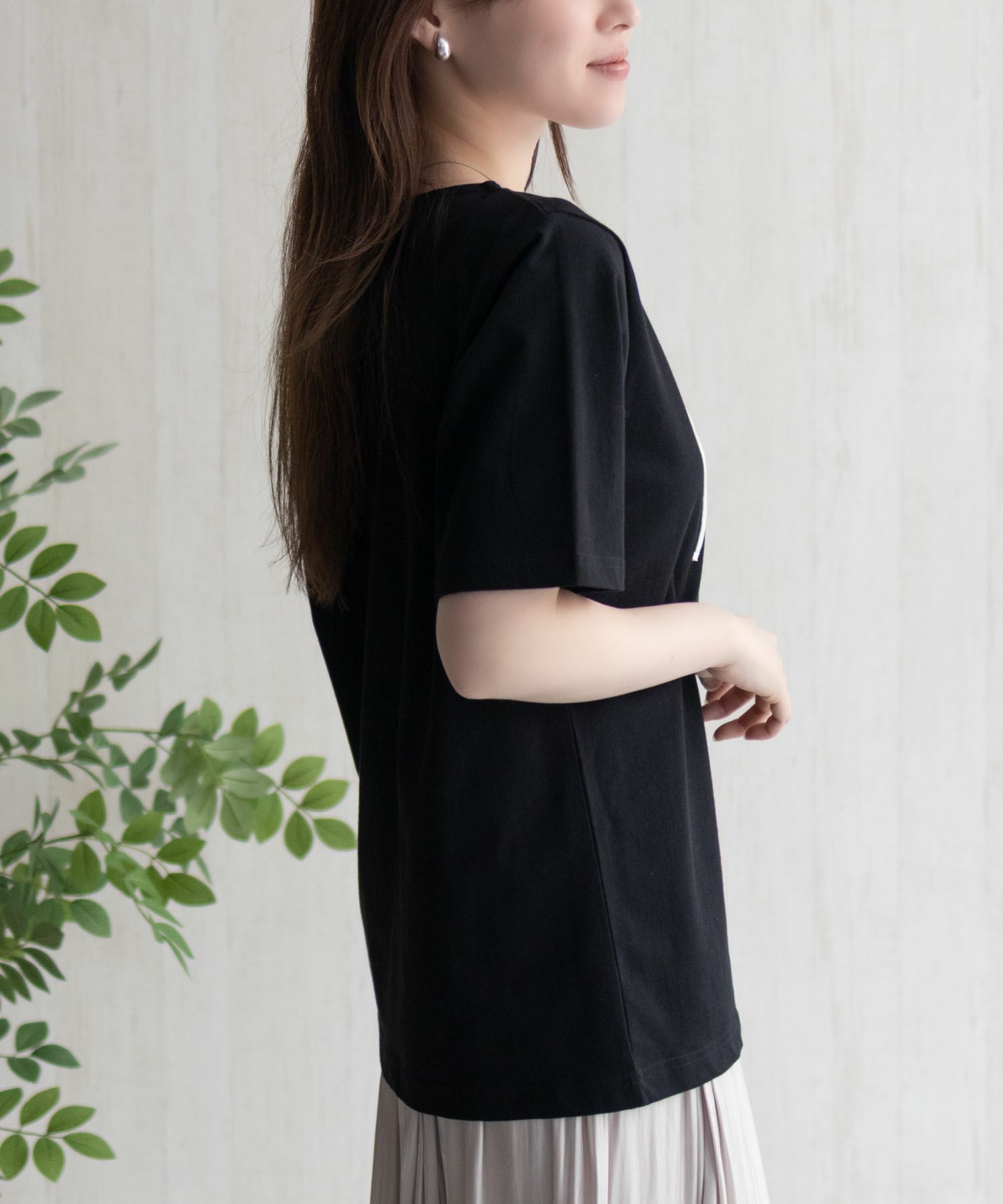 Howdy Marie コードロゴTシャツ レディース メール便 対応商品商品画像-9