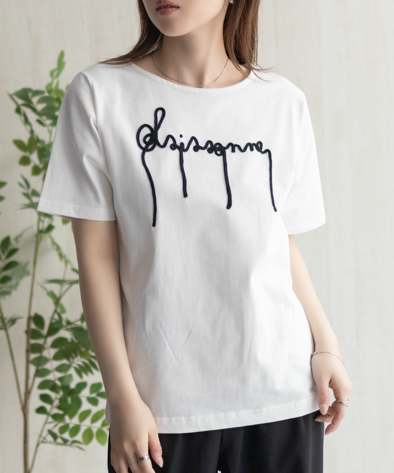 Howdy Marie コードロゴTシャツ レディース メール便 対応商品商品画像-13