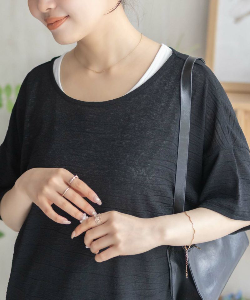 nAvy  シアープルオーバーアンサンブル レディース商品画像-3