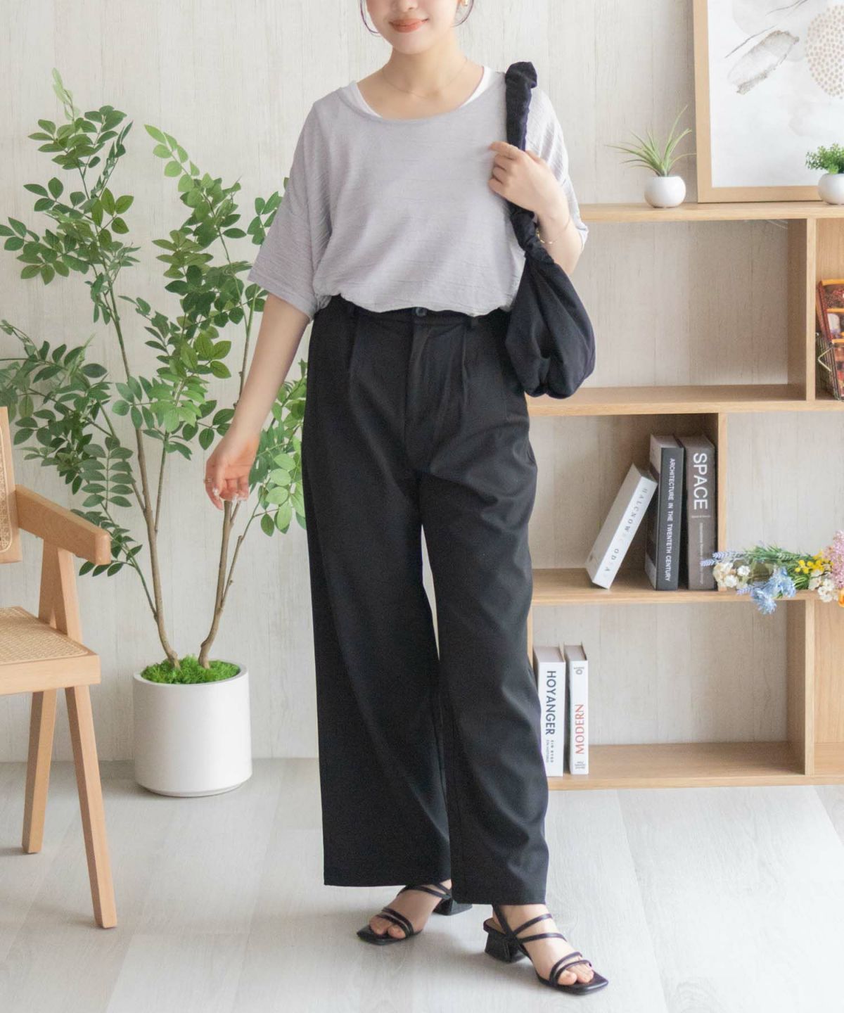 nAvy シアープルオーバーアンサンブル レディース