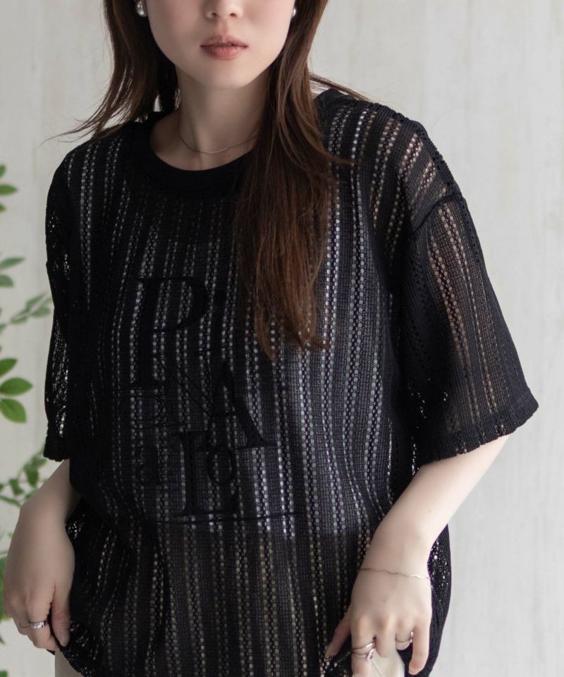 nAvy  メッシュレースTシャツ アンサンブル レディース商品画像-19