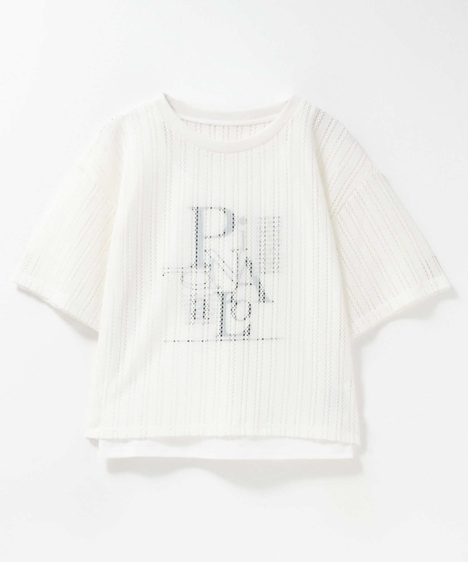 nAvy  メッシュレースTシャツ アンサンブル レディース商品画像-24