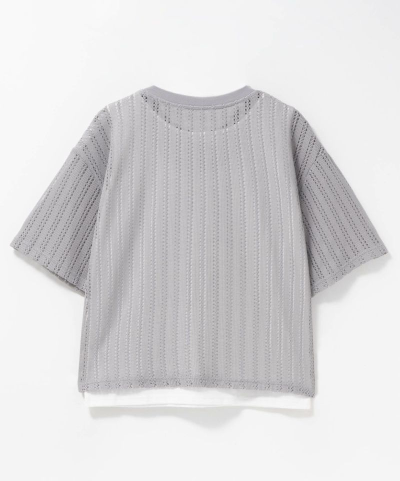 nAvy メッシュレースTシャツ アンサンブル レディース商品画像-27
