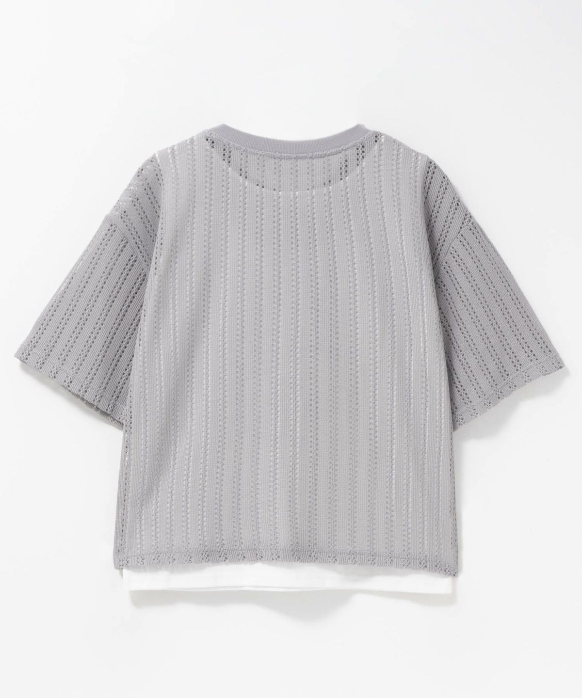 nAvy メッシュレースTシャツ アンサンブル レディース