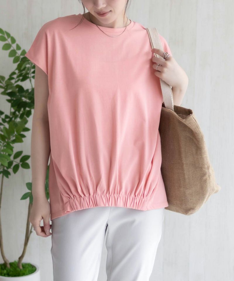 HusHusH  裾ゴムフレンチTシャツ レディース メール便 対応商品商品画像-17