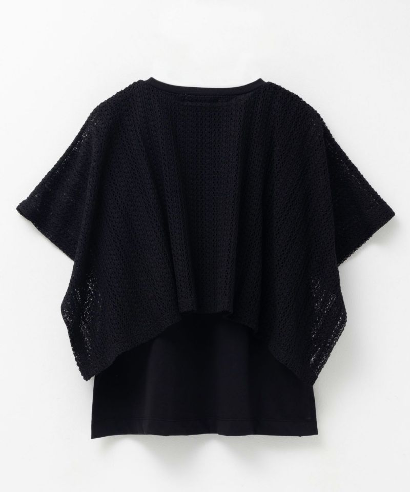 HusHusH ケープ調Tシャツ レディース メール便 対応商品商品画像-19