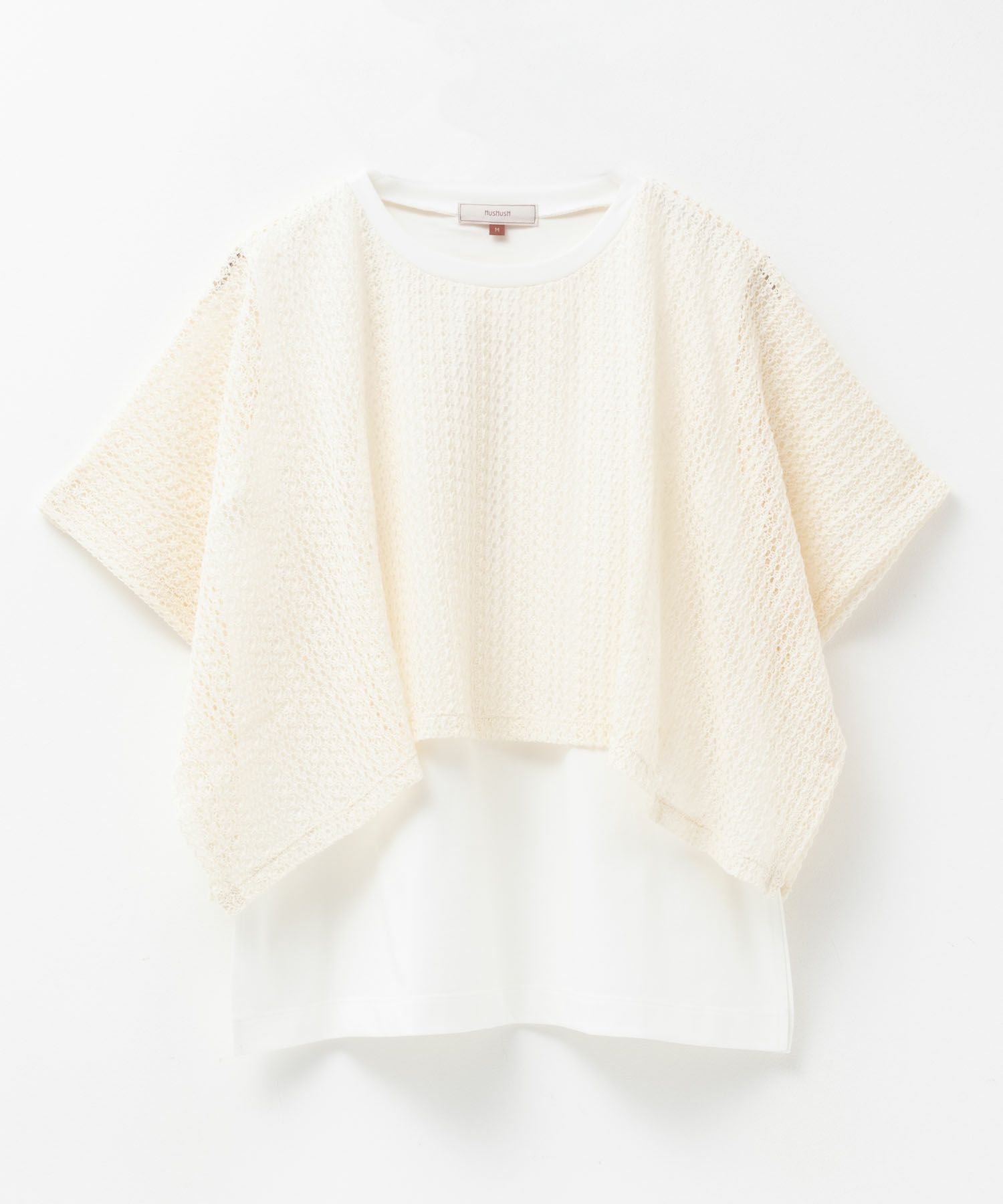 HusHusH ケープ調Tシャツ レディース メール便 対応商品商品画像-20