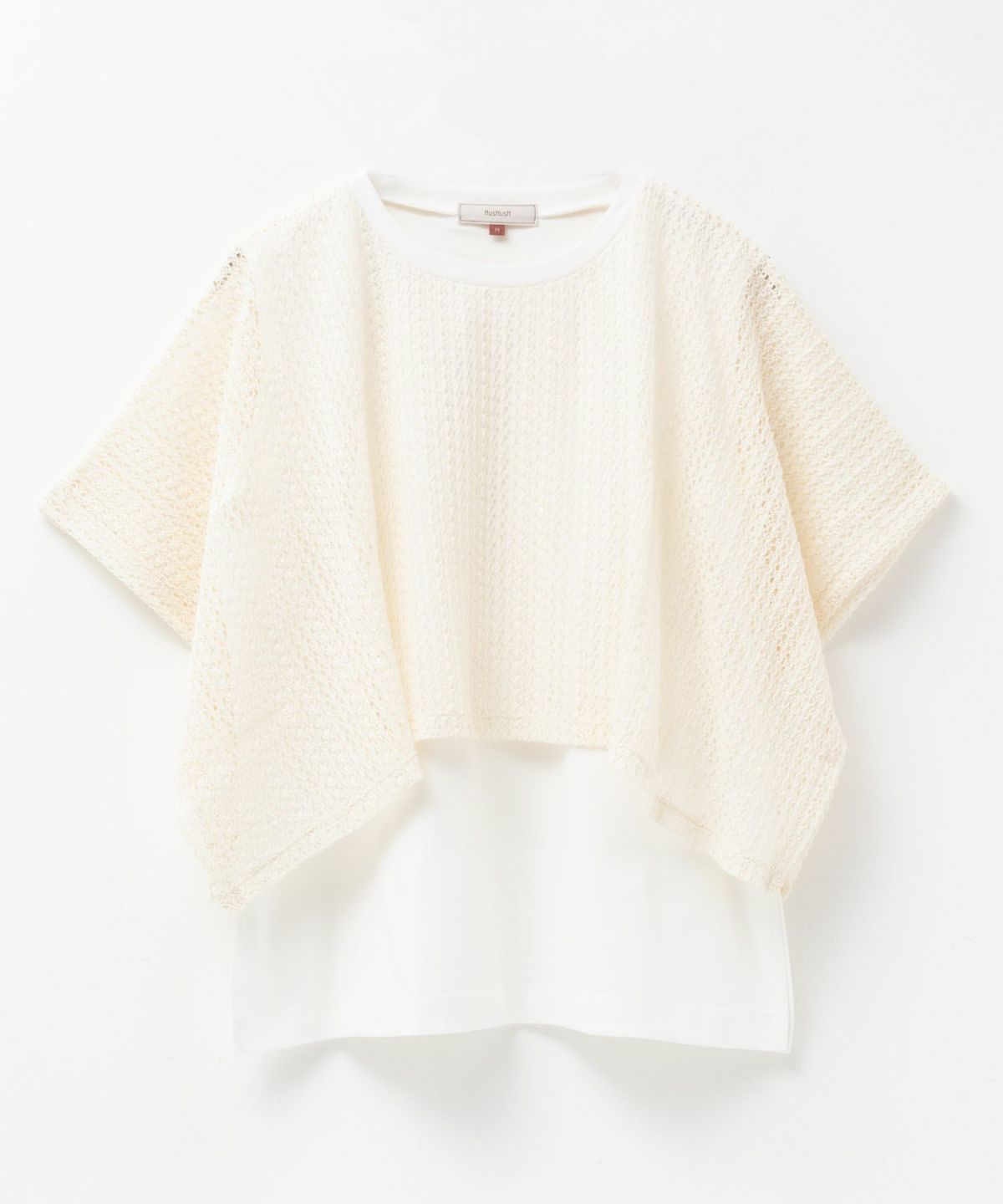 HusHusH ケープ調Tシャツ レディース ネコポス 対応商品