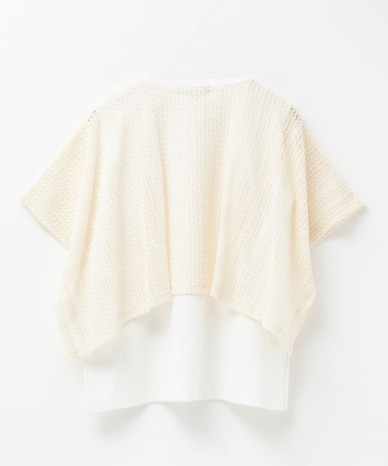 HusHusH ケープ調Tシャツ レディース メール便 対応商品商品画像-21