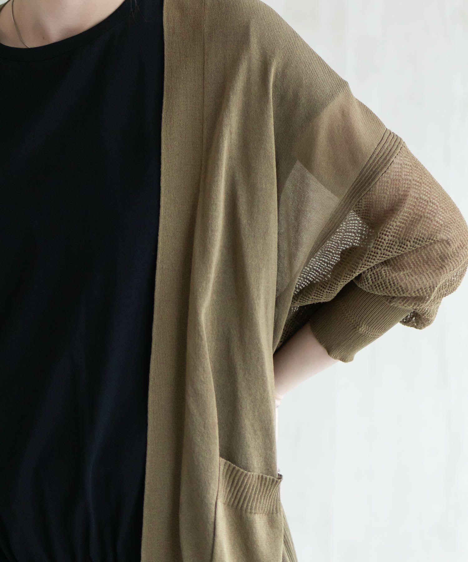 HusHusH トッパーカーディガン レディース