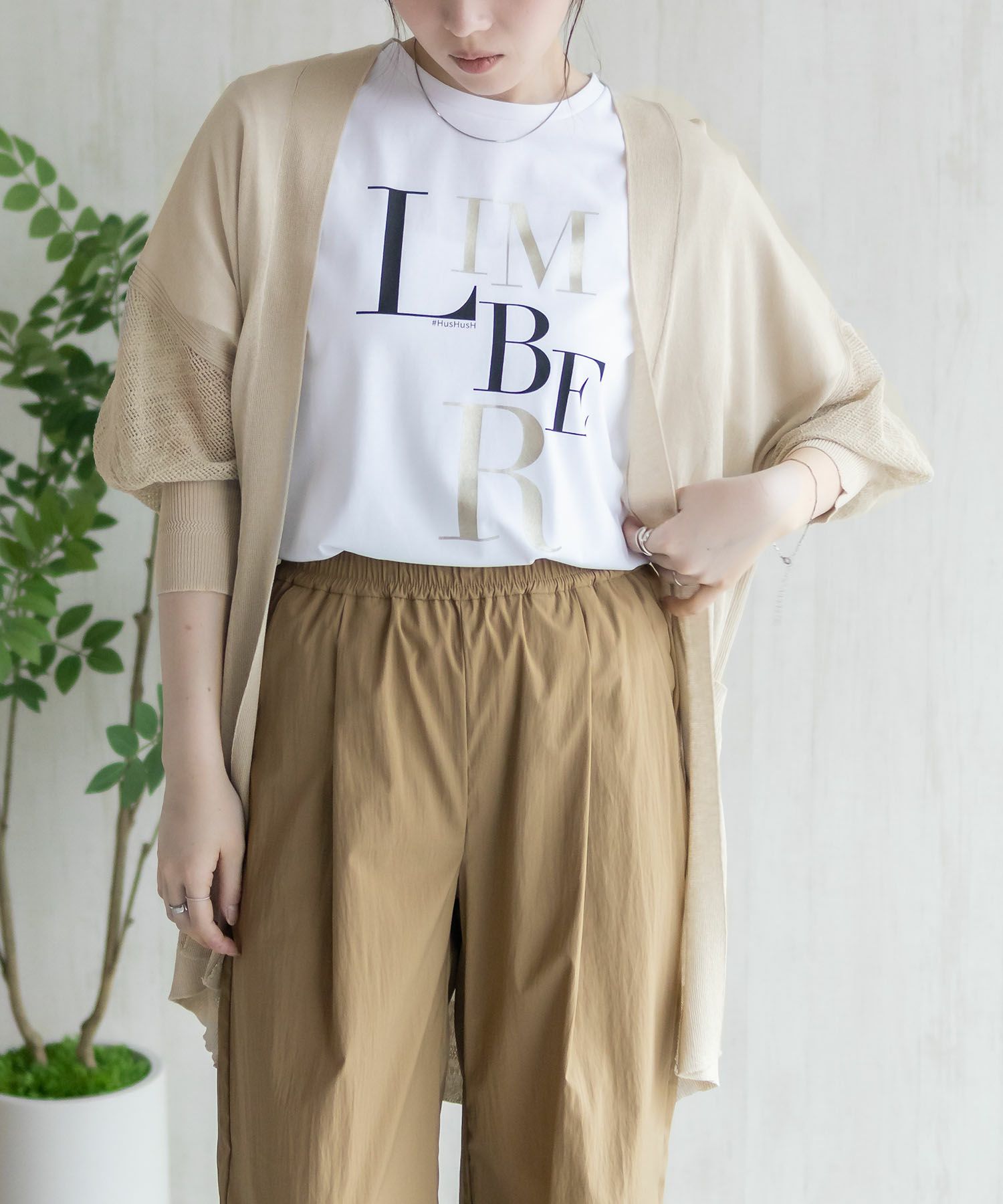 HusHusH トッパーカーディガン レディース