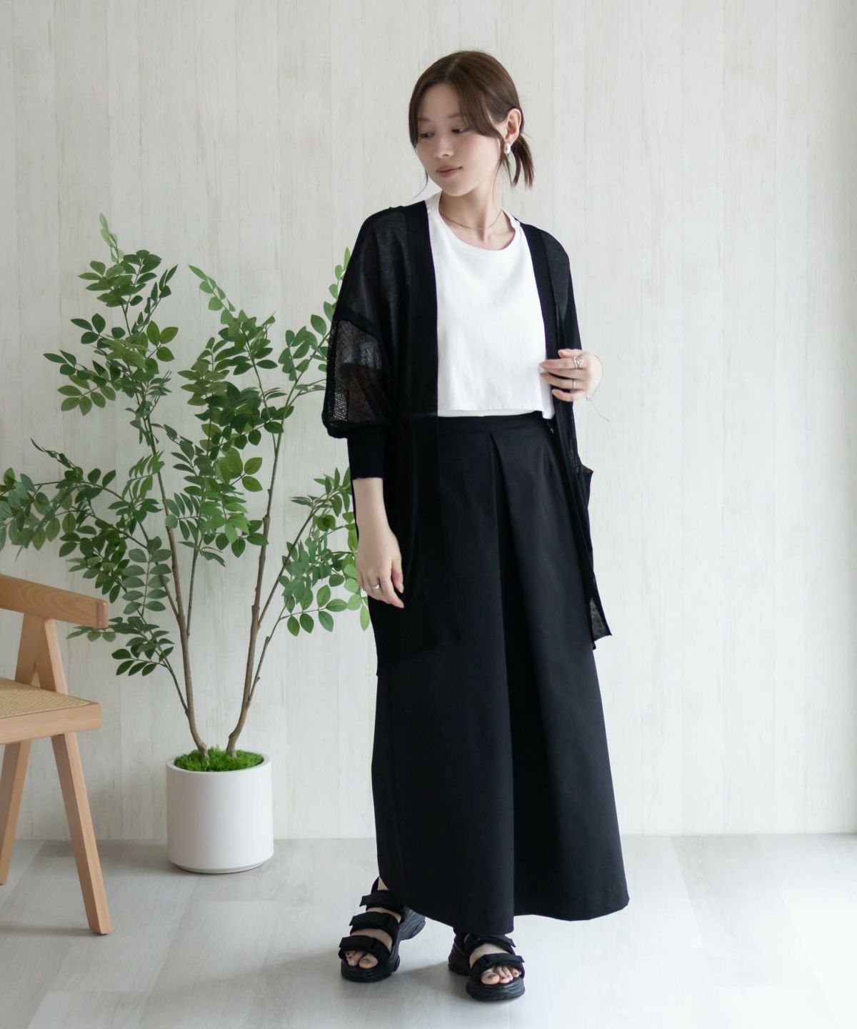 HusHusH トッパーカーディガン レディース