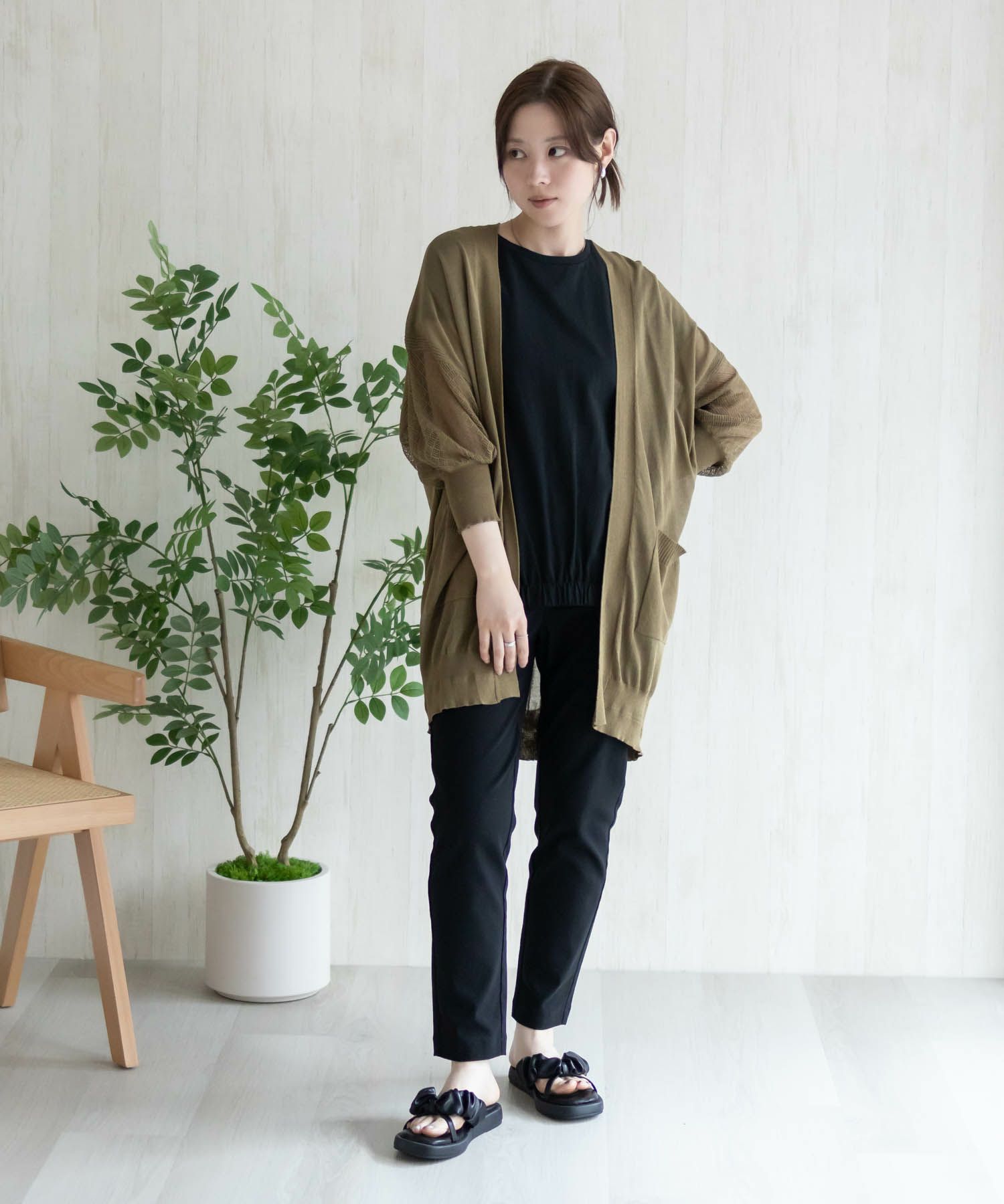 HusHusH トッパーカーディガン レディース