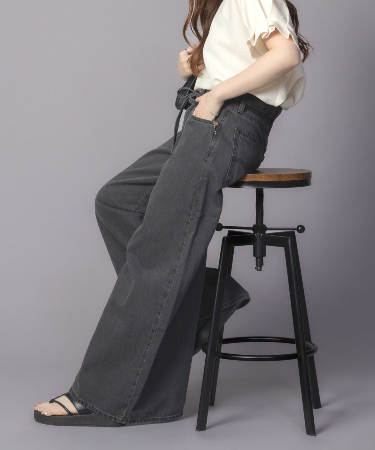 Levi's XL SUPER WIDE JEANS スーパーワイドジーンズ レディース