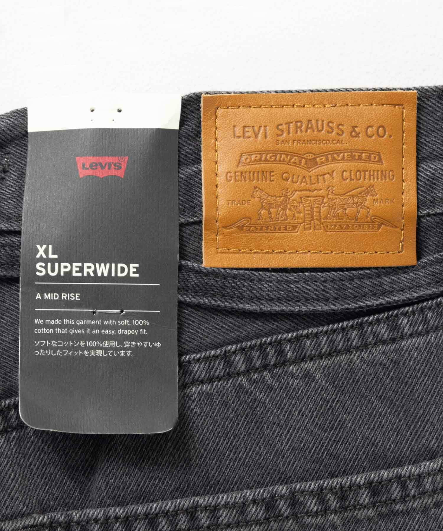 Levi's XL SUPER WIDE JEANS スーパーワイドジーンズ レディース
