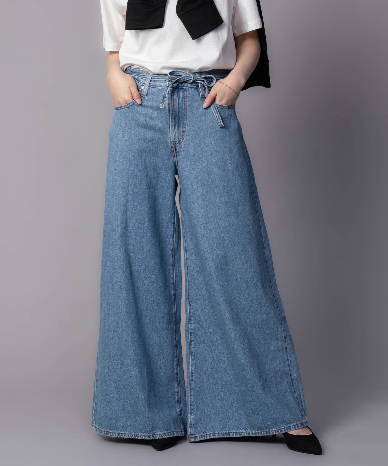 Levi's XL SUPER WIDE JEANS スーパーワイドジーンズ レディース